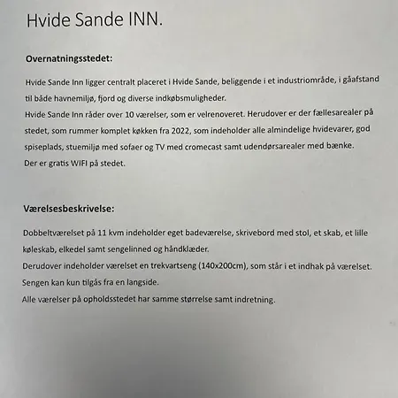 Hvide Sande Inn Exterior photo