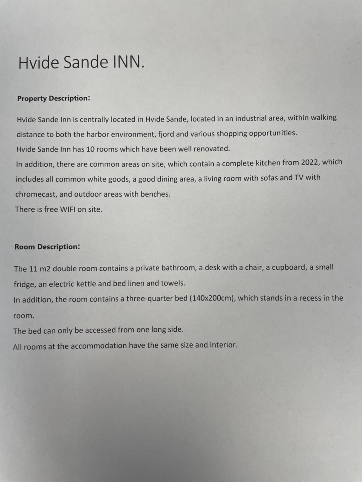 Hvide Sande Inn Motel